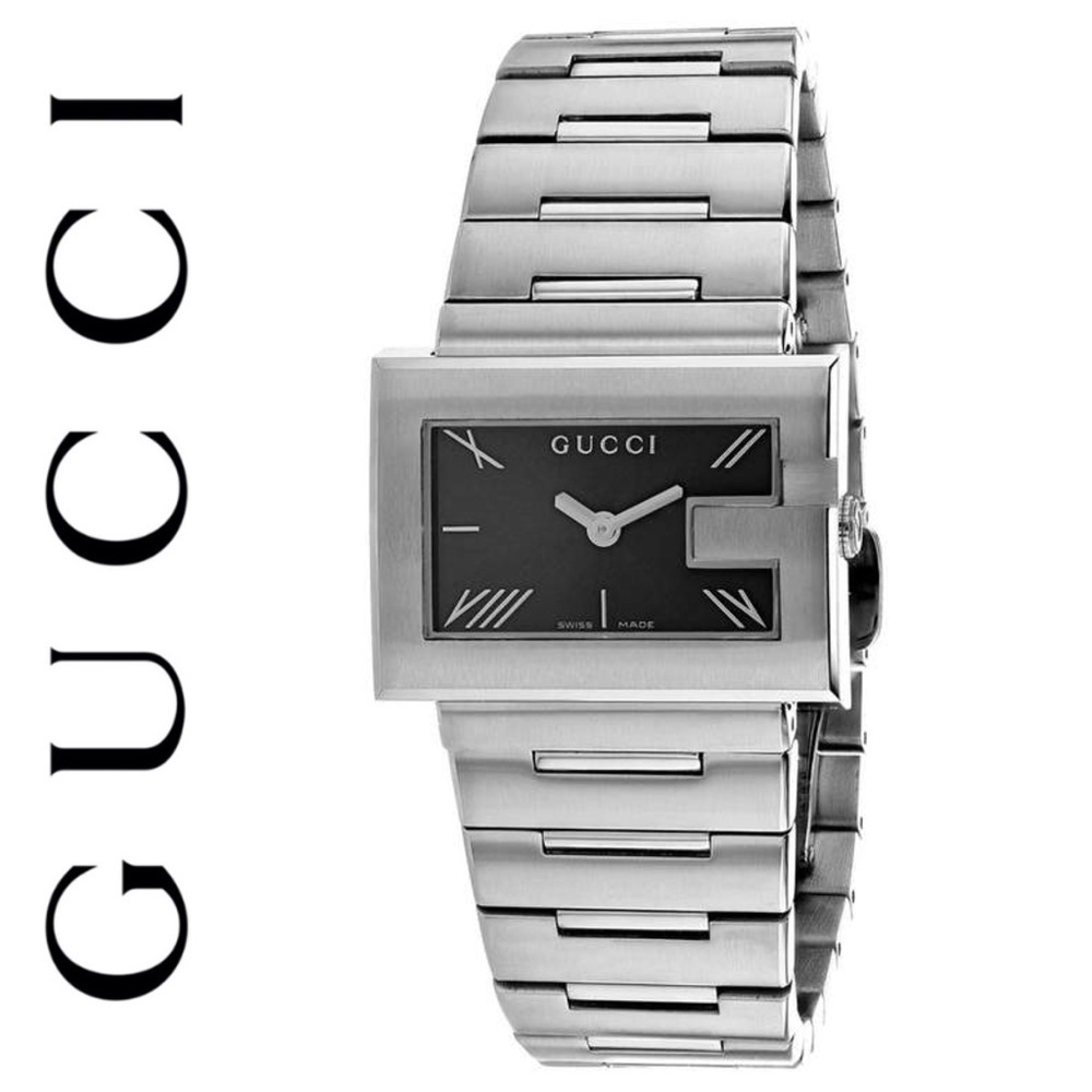 SOLD ‼️NWT authentic GUCCI square G Silver watch - Picture 8 of 8